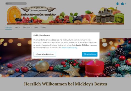 Mickley's Bestes Berliner Marmeladen Manufaktur