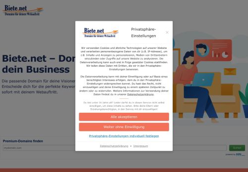 Biete.net – Domains für dein Business